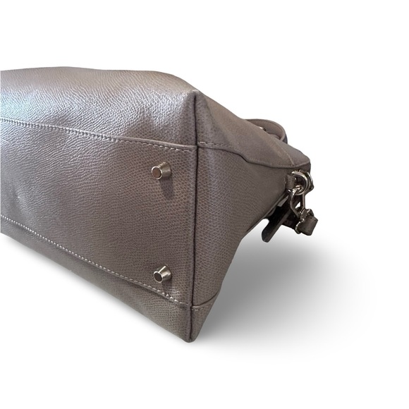 Furla Tan Beige Two Way Piper dome bag made from Saffiano leather - Picture 6 of 10